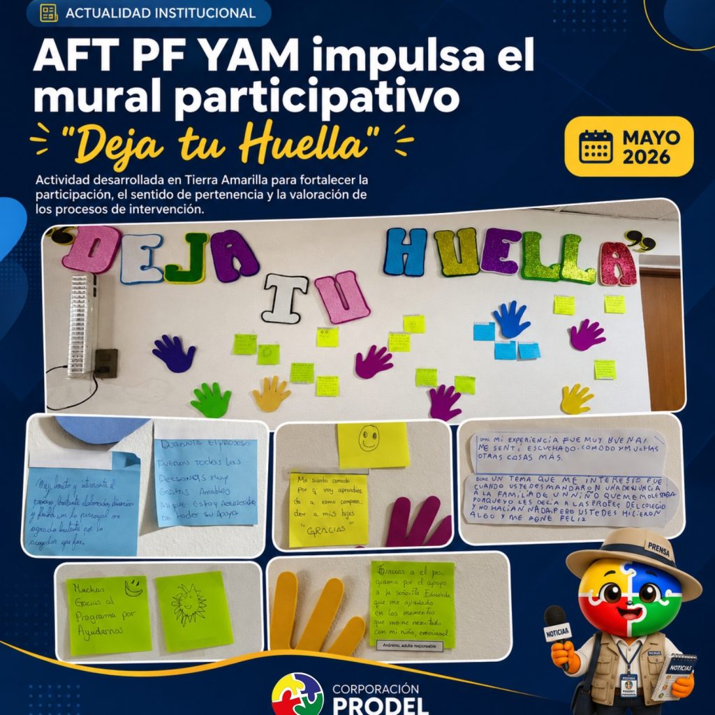 Actividad AFT PF YAM, Reseña Actividad: Mural Participativo «Deja tu Huella»