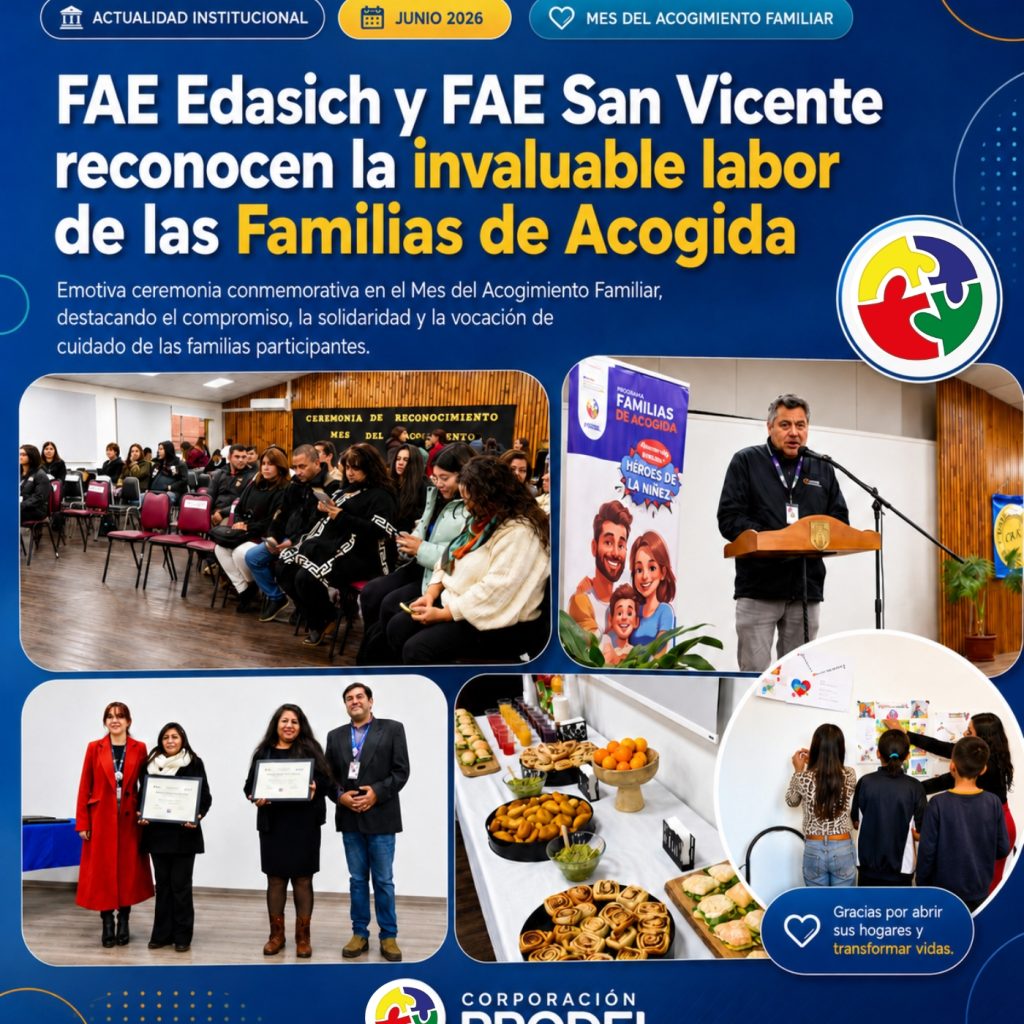 FAE Edasich y FAE San Vicente Reconocen la Invaluable Labor de las Familias de Acogida