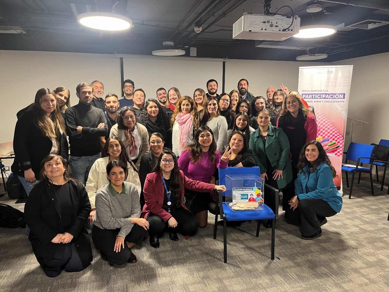 Participantes durante la jornada de transferencia técnica