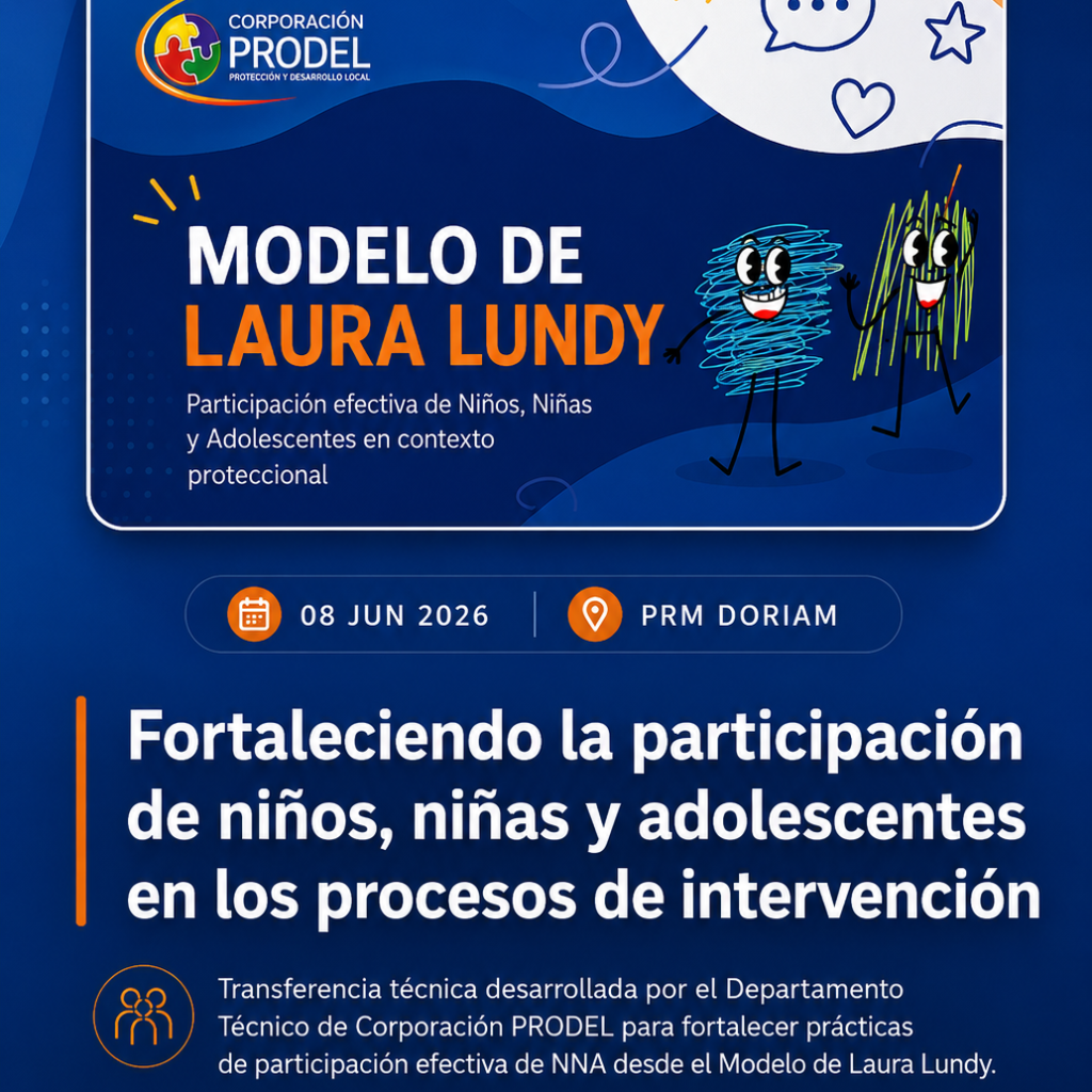 Fortaleciendo la participación de niños, niñas y adolescentes en los procesos de intervención PRM DORIAM