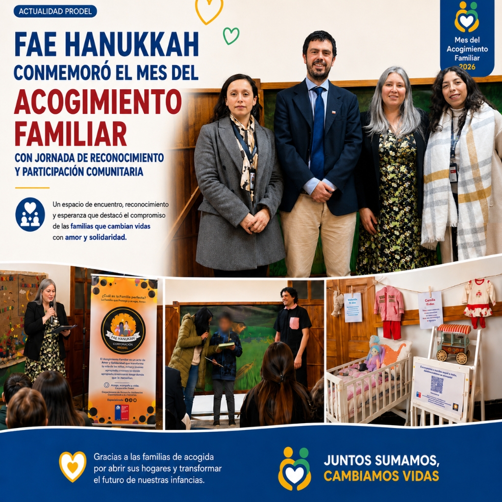 FAE Hanukkah Conmemoró el Mes del Acogimiento Familiar con jornada de Reconocimiento y Participación Comunitaria