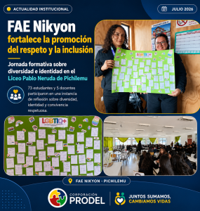 Portada - FAE Nikyon fortalece la promoción del respeto y la inclusión - PRODEL