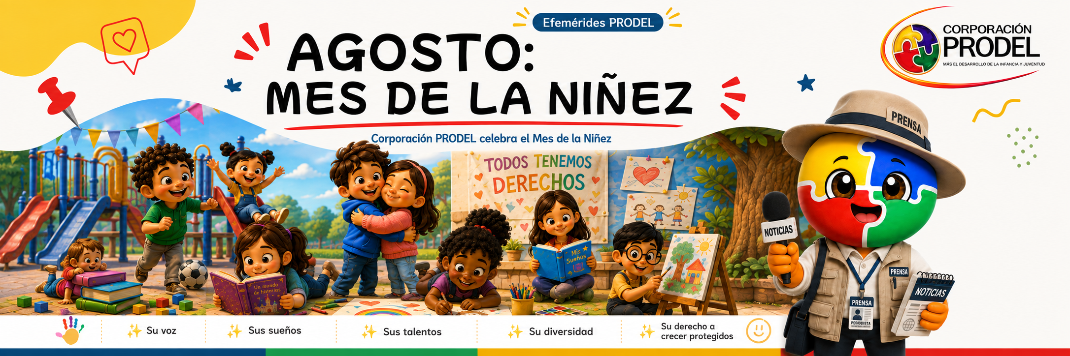 Agosto: Mes de la Niñez en Corporación PRODEL