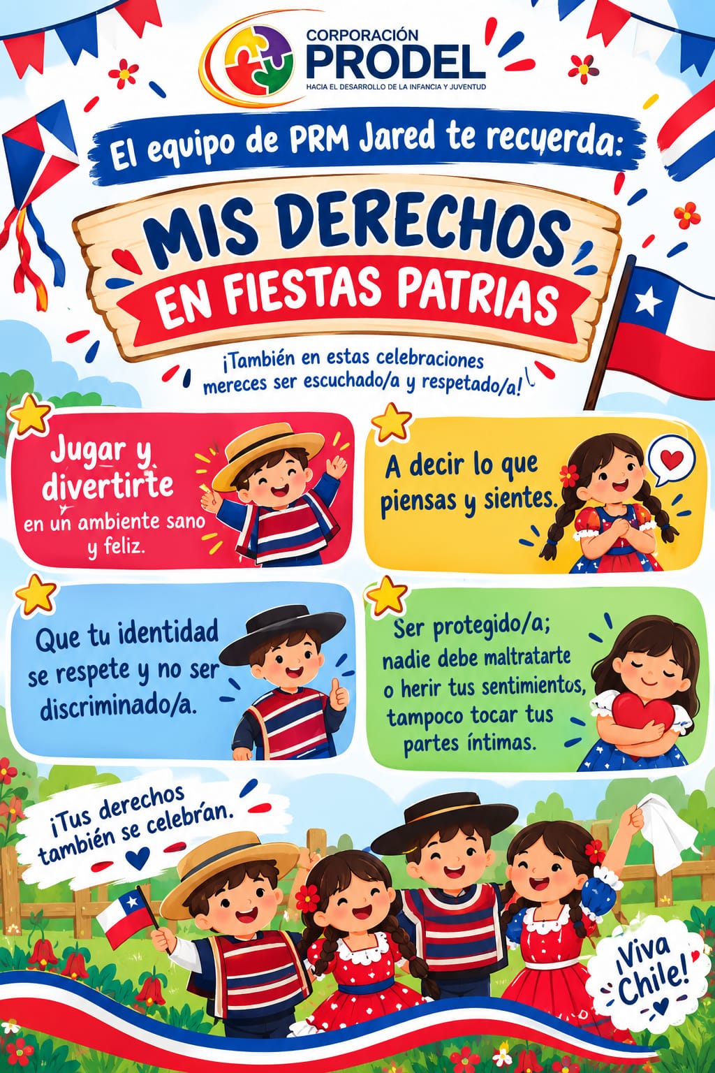 Material preventivo Fiestas Patrias PRODEL 3