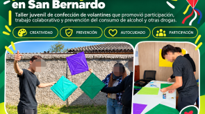 PDC AVIR conmemora las Fiestas Patrias con creatividad, prevención y autocuidado en San Bernardo - Portada
